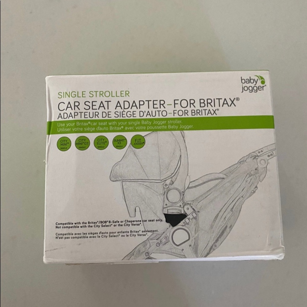 Baby jogger britax car seat attachment